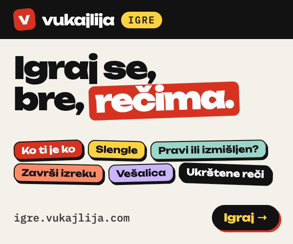 Vukajlija igre — igraj se, bre, rečima